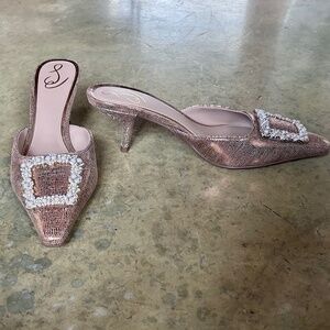 NWOB Size 8 Sam Edelman mules